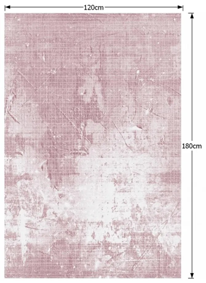 Covor 120x180 cm, roz, MARION TYP 3