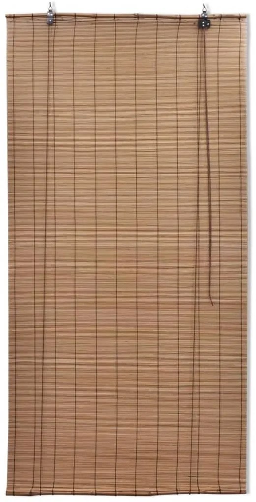 Jaluzele rulabile, 80 x 160 cm, bambus natural