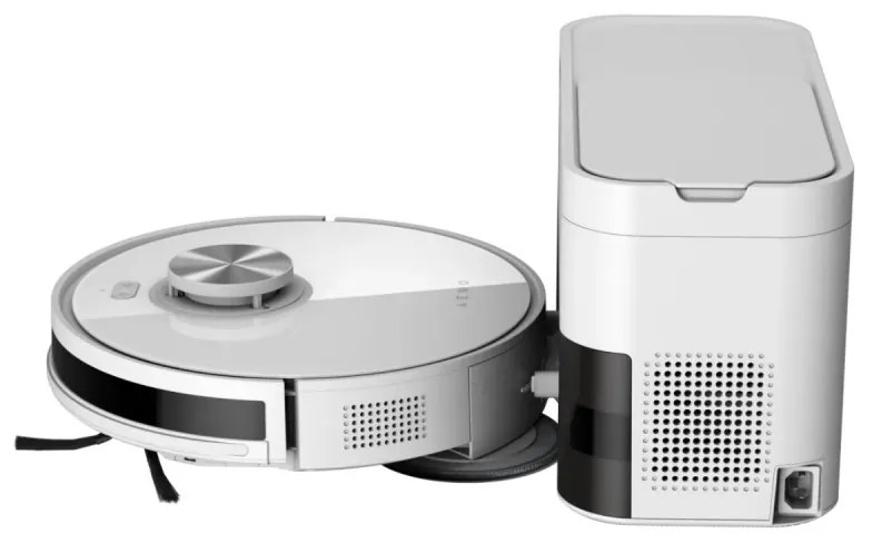 Aspirator robotic AENO ARC0006S, 4000Pa, 3000 mAh, 120 m2, Mapare, Wi-Fi, Comenzi vocale, Autonomie până la 120 min, Alb