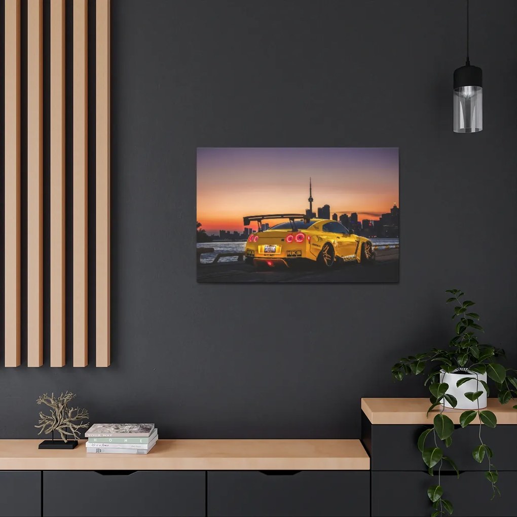 Tablou Canvas Nissan GTR 60x40 cm