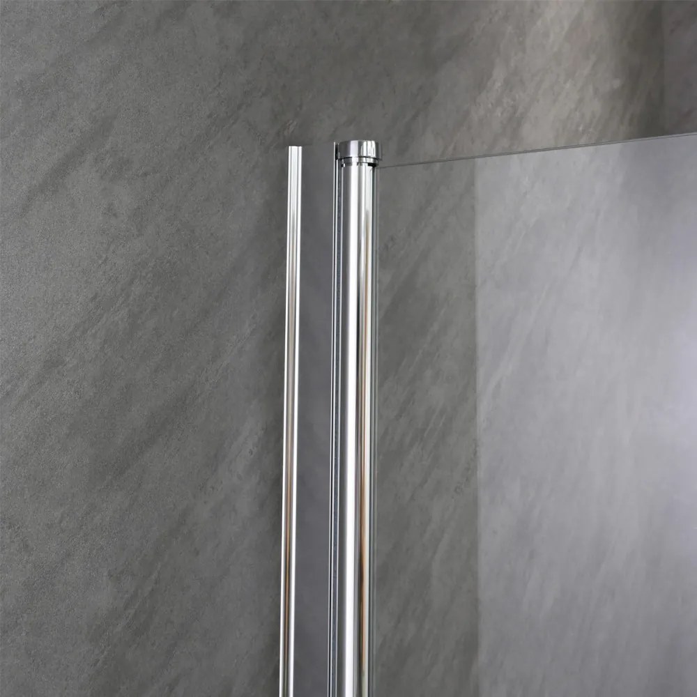 Cabină de duș pătrată Monica MONICA90 cu ușă batantă, 90x90x190 cm