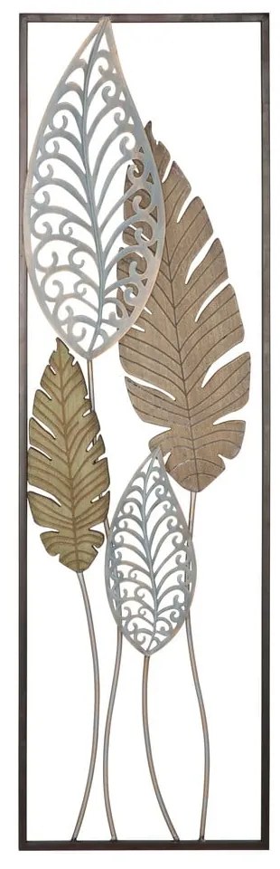 Decorațiune de perete Mauro Ferretti Foglie II, înălțime 99,5 cm