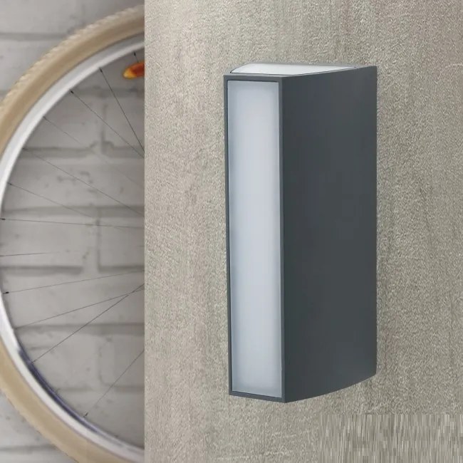 Aplica LED de perete exterior, protectie IP65, Mood antracit