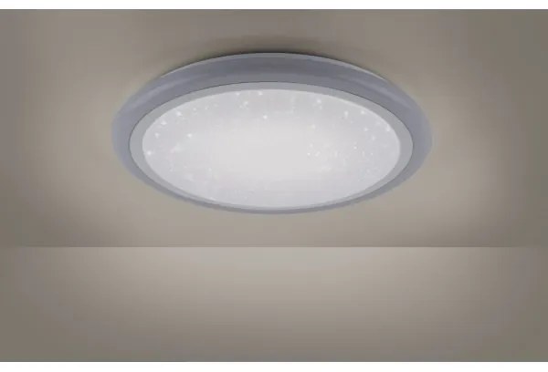 Plafonieră LED RGB dimabilă LUISA LED/42W/230V Leuchten Direkt 15230-16 + telecomandă