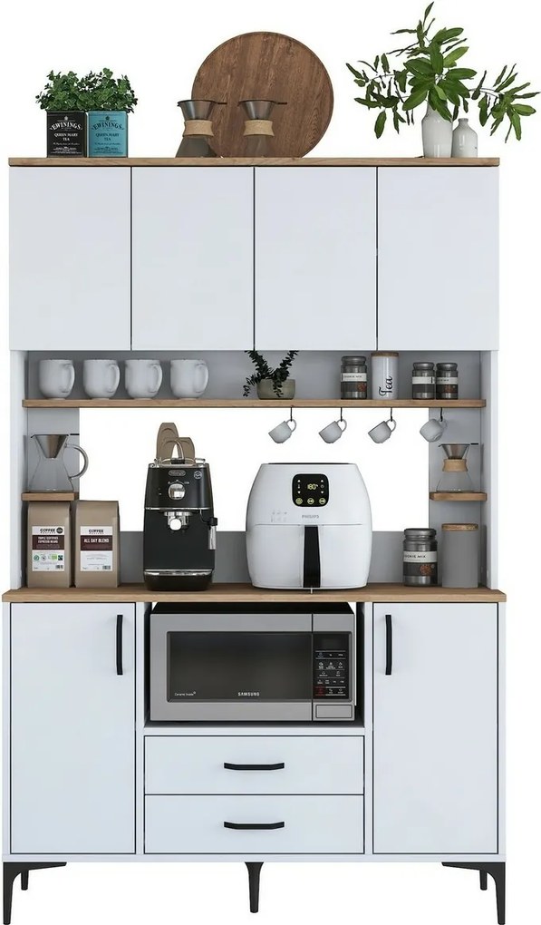 Dulap Jedy Walnut and White