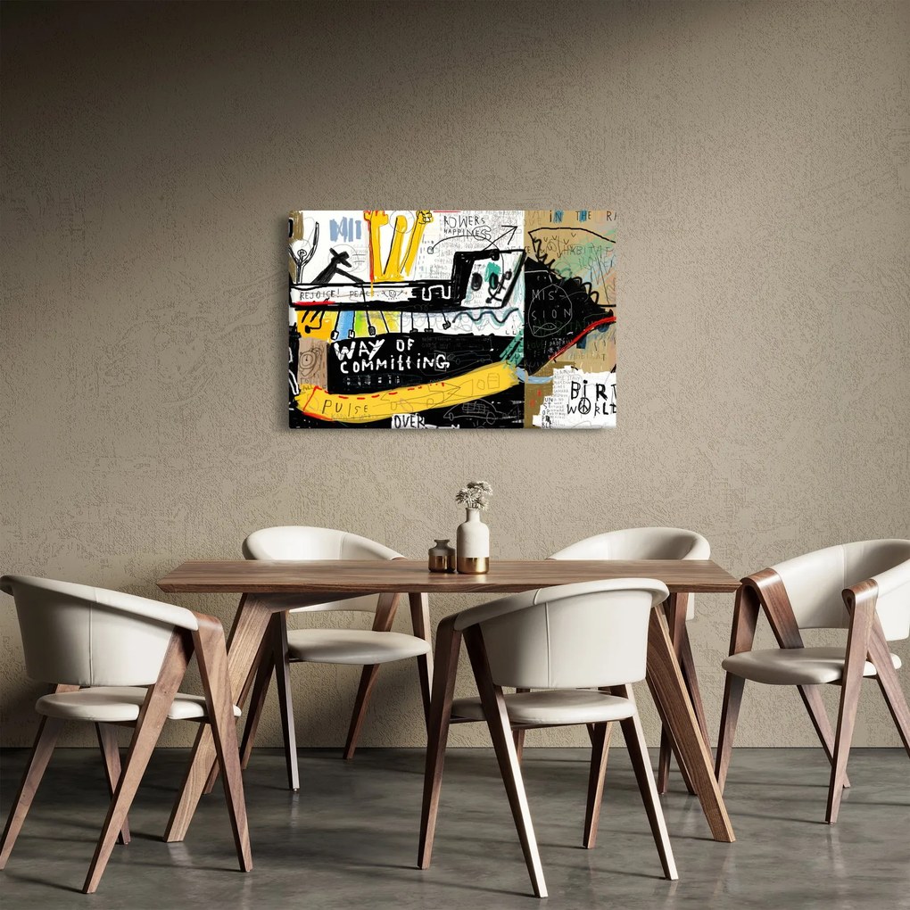 Tablou - Graffiti (90x60 cm)