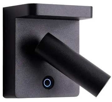 Spot LED de perete MAXLIGHT W0374 LOFER LED/7W/230V negru