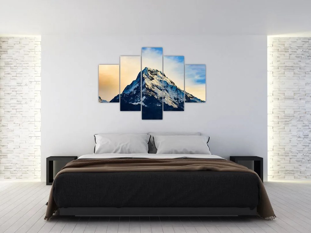 Tablou cu munții înzăpeziți, Nepal (150x105 cm)