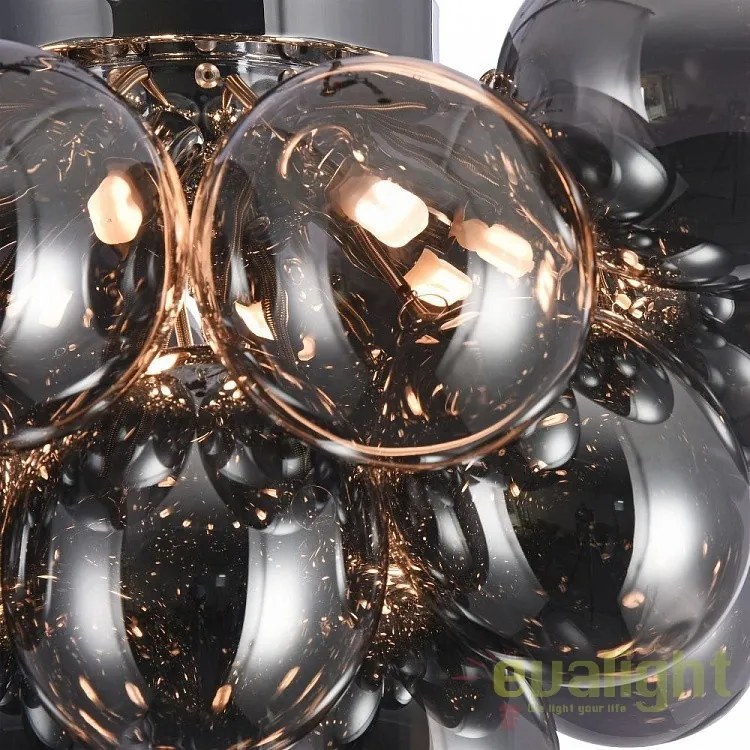 Plafoniera design modern Balbo fumurie MOD112CL-08N