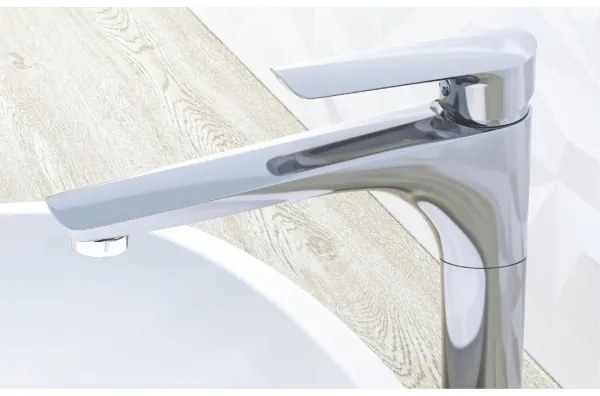 Baterie de lavoar + ventil KFA Armatura 5022-712-00 TANZANIT 28,4 cm alamă