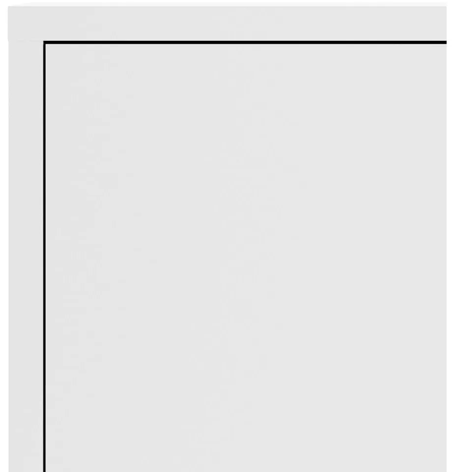 Bibliotecă modulară albă 89x113 cm Prima – Tvilum