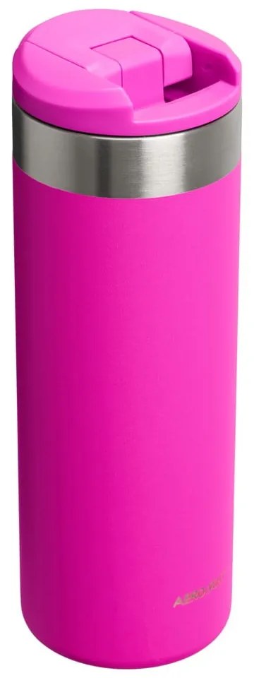 Cană termos roz din oțel inoxidabil 470 ml AeroLight™ Transit Mug Violet Blossom – Stanley