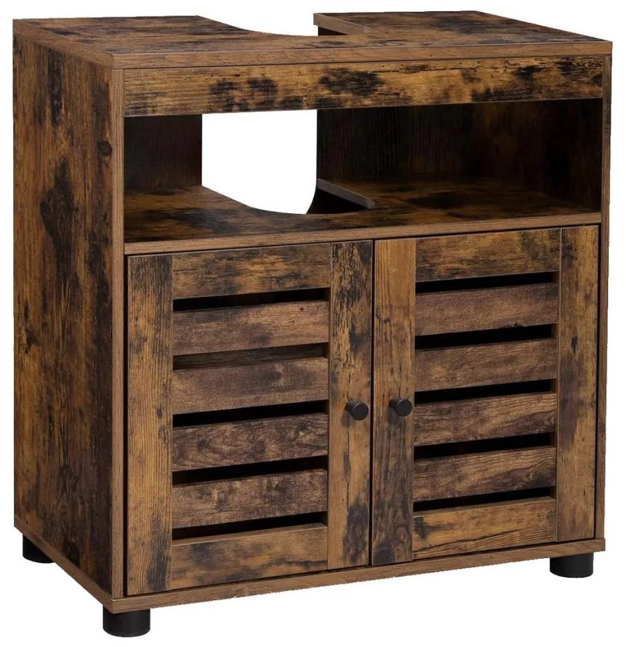 Dulap de baie RENE, maro