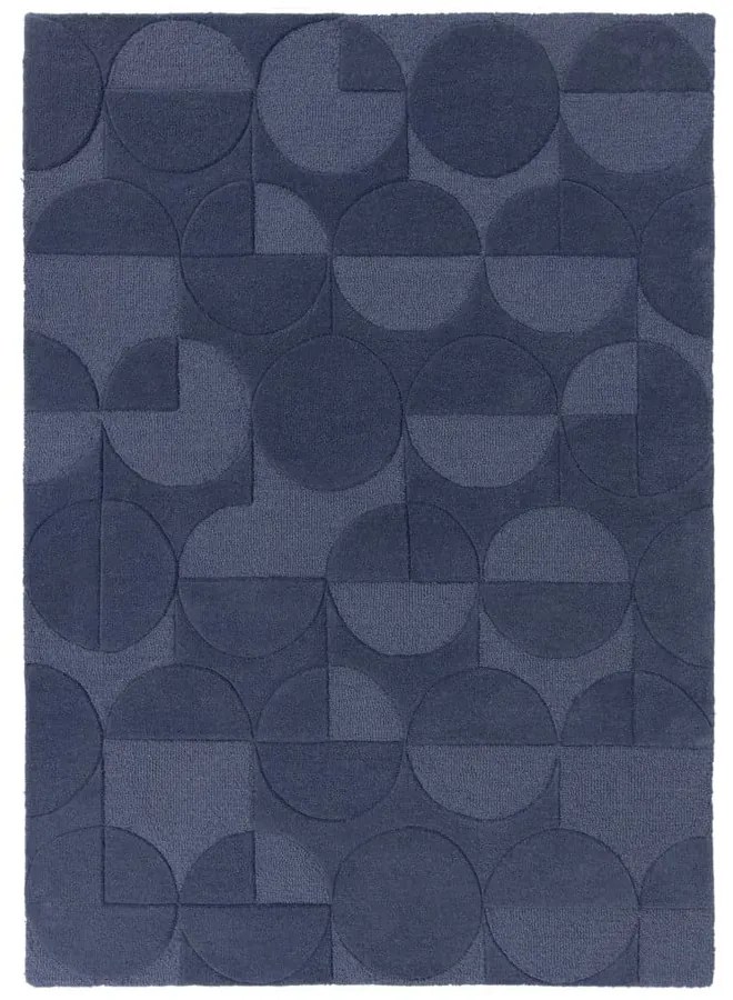 Covor din lână Flair Rugs Gigi, 200 x 290 cm, albastru