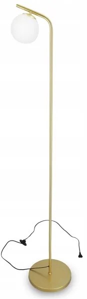 Lampă de podea 1xG9/40W/230V auriu/alb