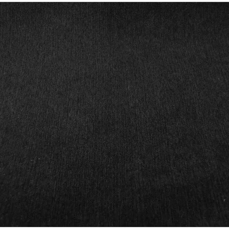 Set Fotoliu King Size cu Otoman (suport picioare), Material Textil - Eerie Black