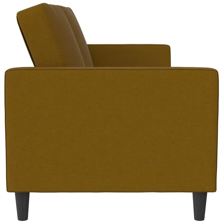 Canapea galbenă extensibilă 86 cm Presley – Støraa