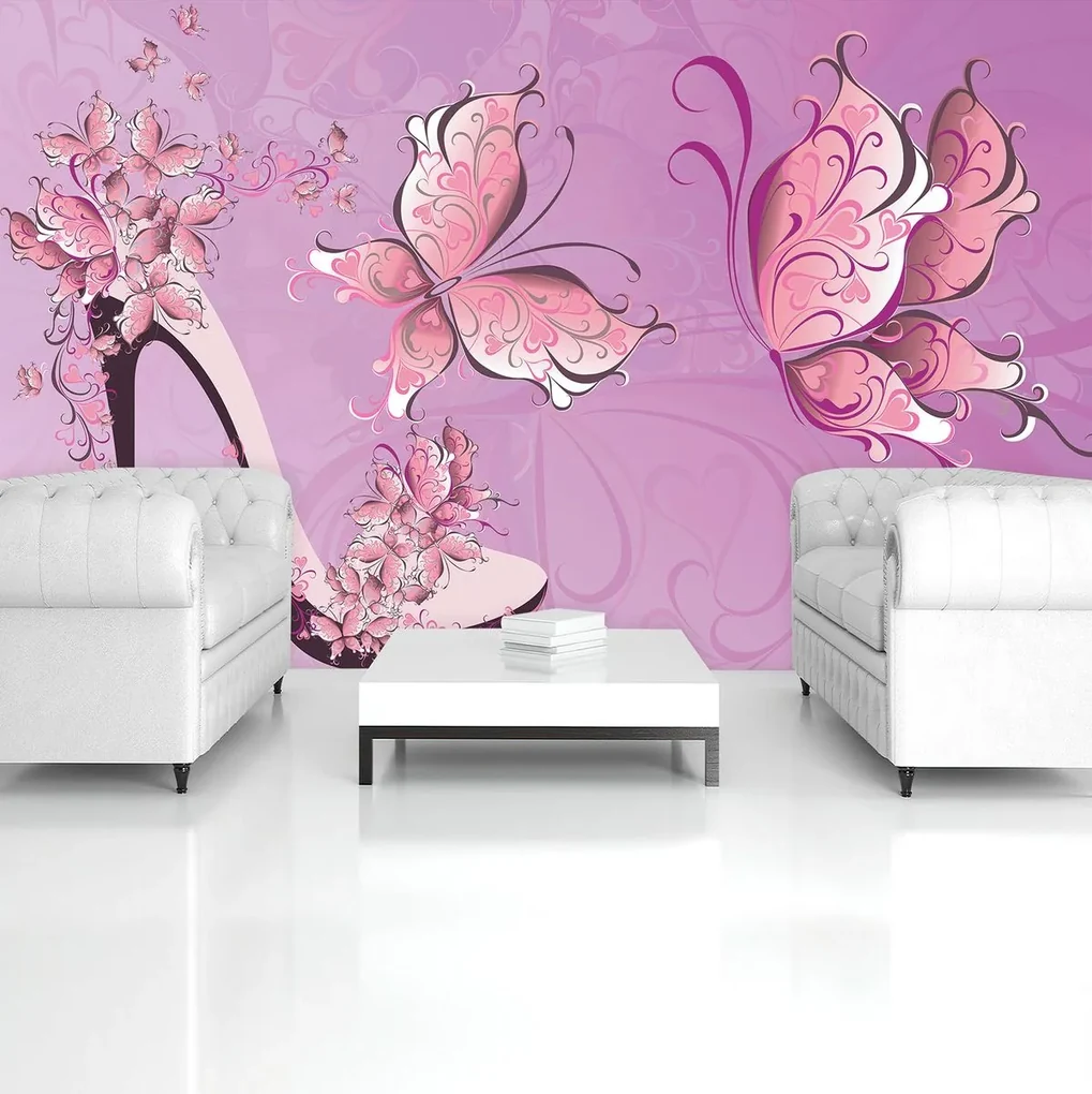 Fototapet - Abstract - fluture (152,5x104 cm)