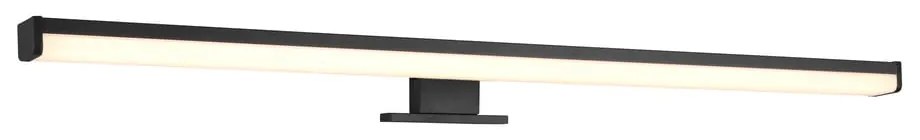 Aplică de perete negru-mat LED (lungime 60 cm) Lino – Trio