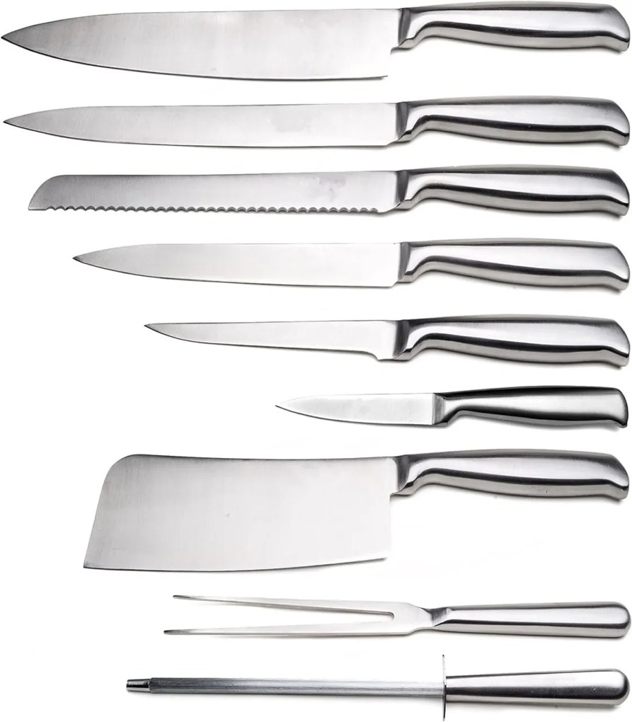 Set cutite inox cu geanta Royalty Line K10HL