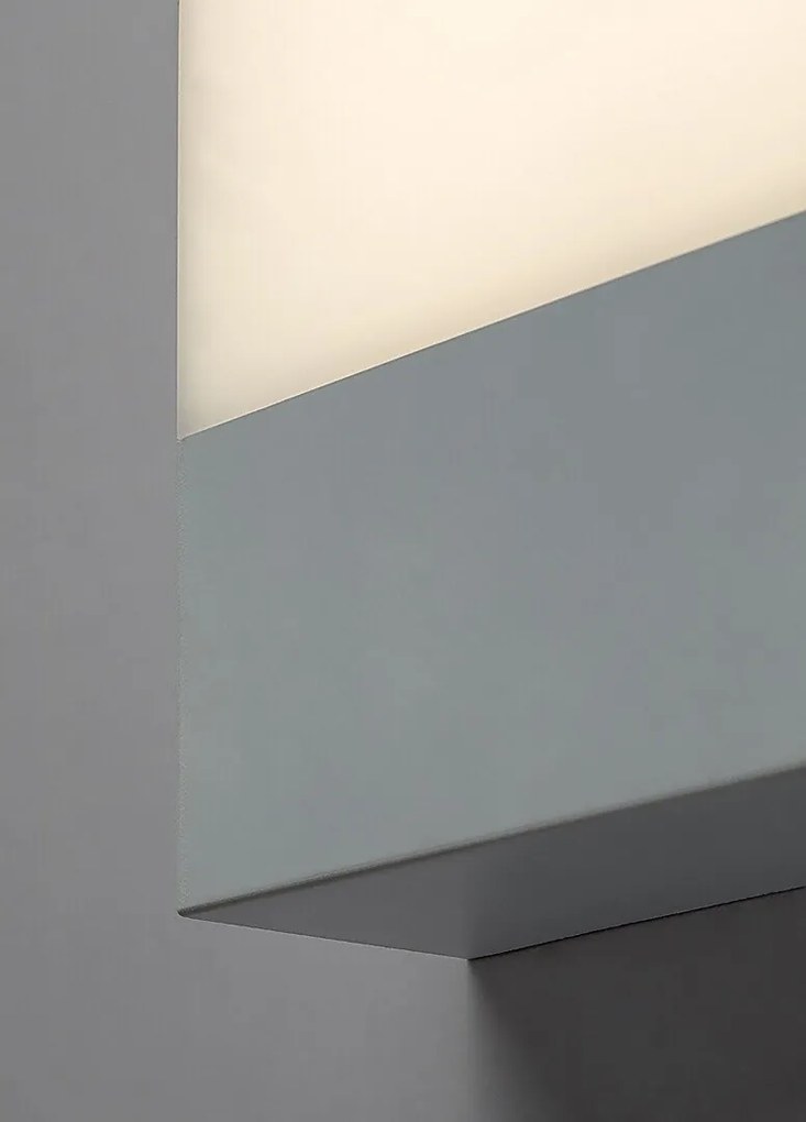 Aplica LED iluminat exterior, Protectie IP44, Gimone alb