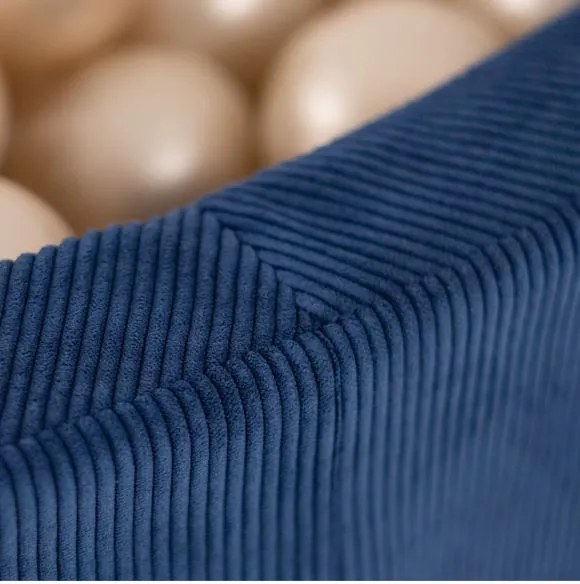 Piscină uscată 90x30cm albastru Navy Corduroy