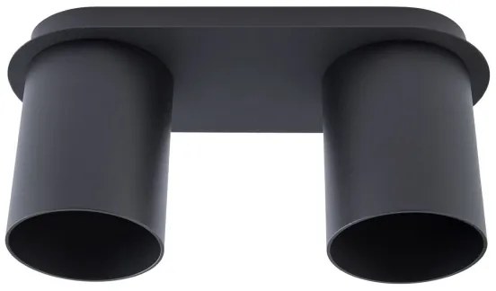 Plafonieră CREEP 2xGU10/25W/230V negru