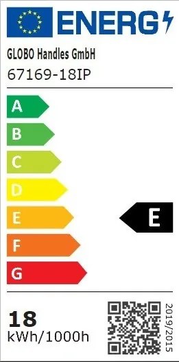 Plafoniera LED pentru baie design modern IP44 Jules crom 18W