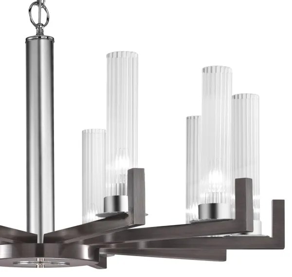 Kolarz 6009.81060 - Lustr RAGGIO 10xE14/25W/230V mat cromat