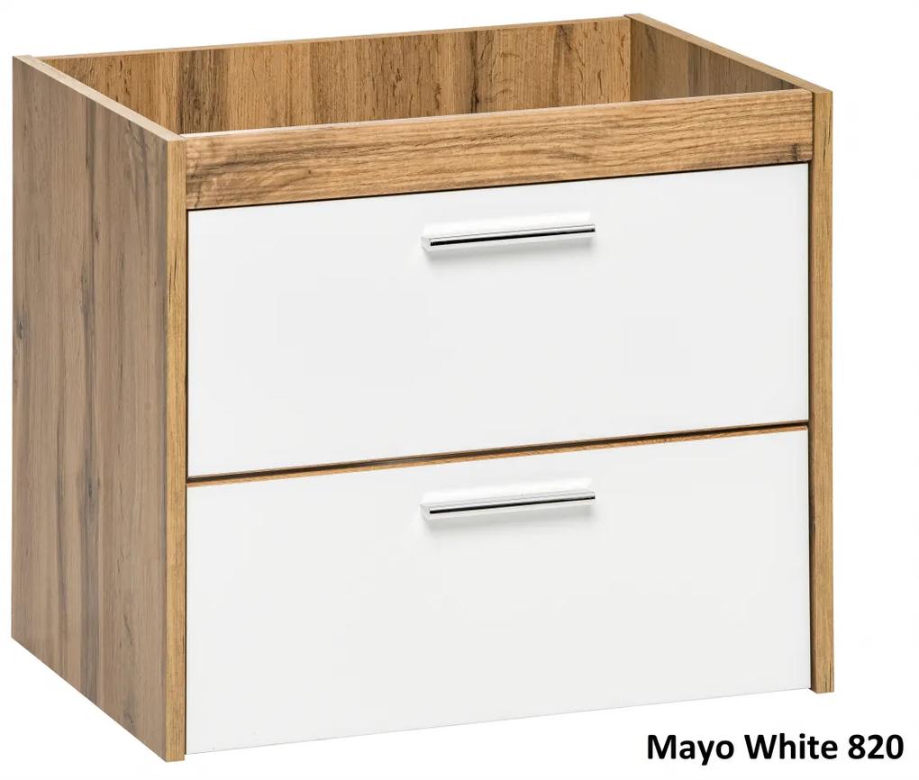 Mobilier Baie MAYO WHITE Masca Lavoar sertare 60 cm