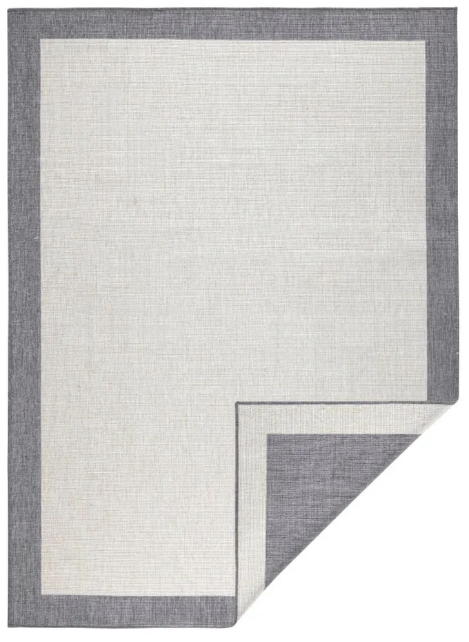 Covor adecvat pentru exterior NORTHRUGS Panama, 80 x 150 cm, gri-crem