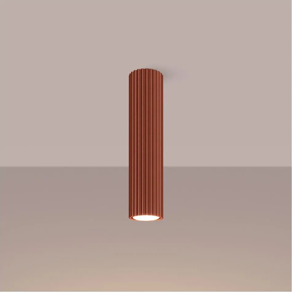 Brilagi - Spot LED CRESTO 1xGU10/10W/230V 30 cm roșu