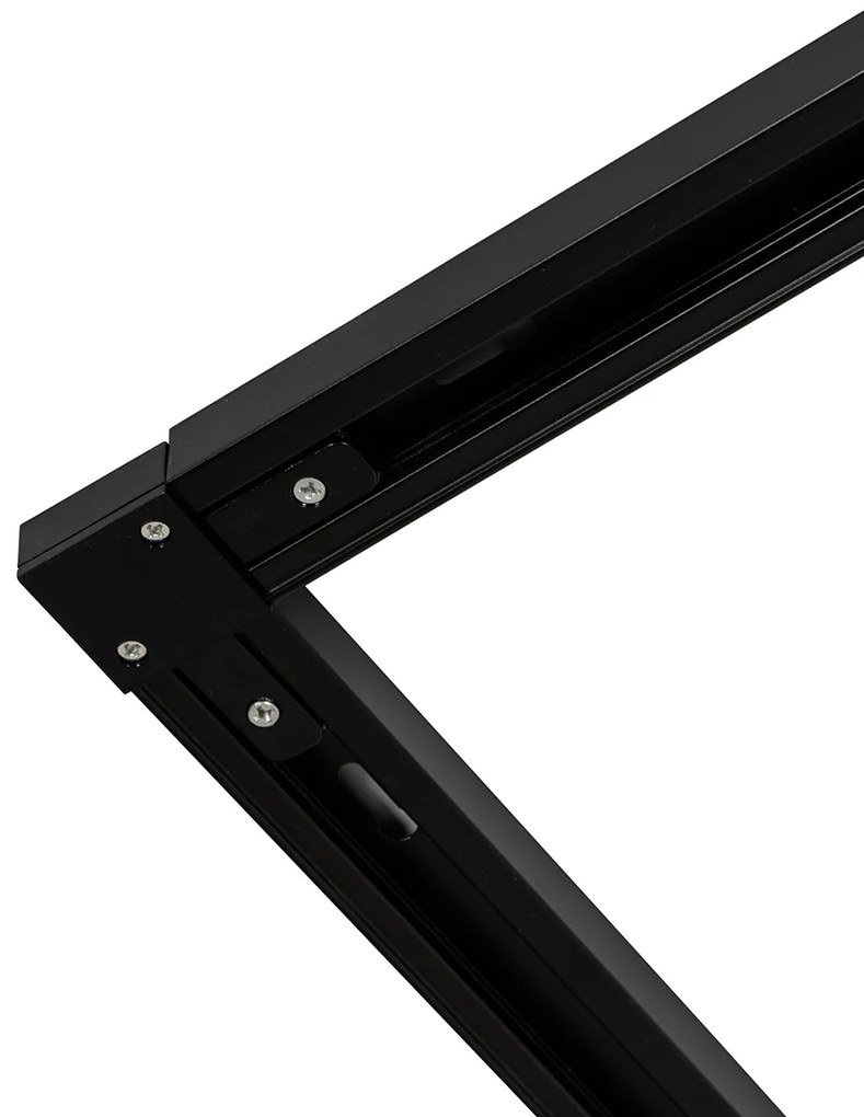 Sistem modern de șine monofazat cu 5 lumini negru cu auriu - Gissi