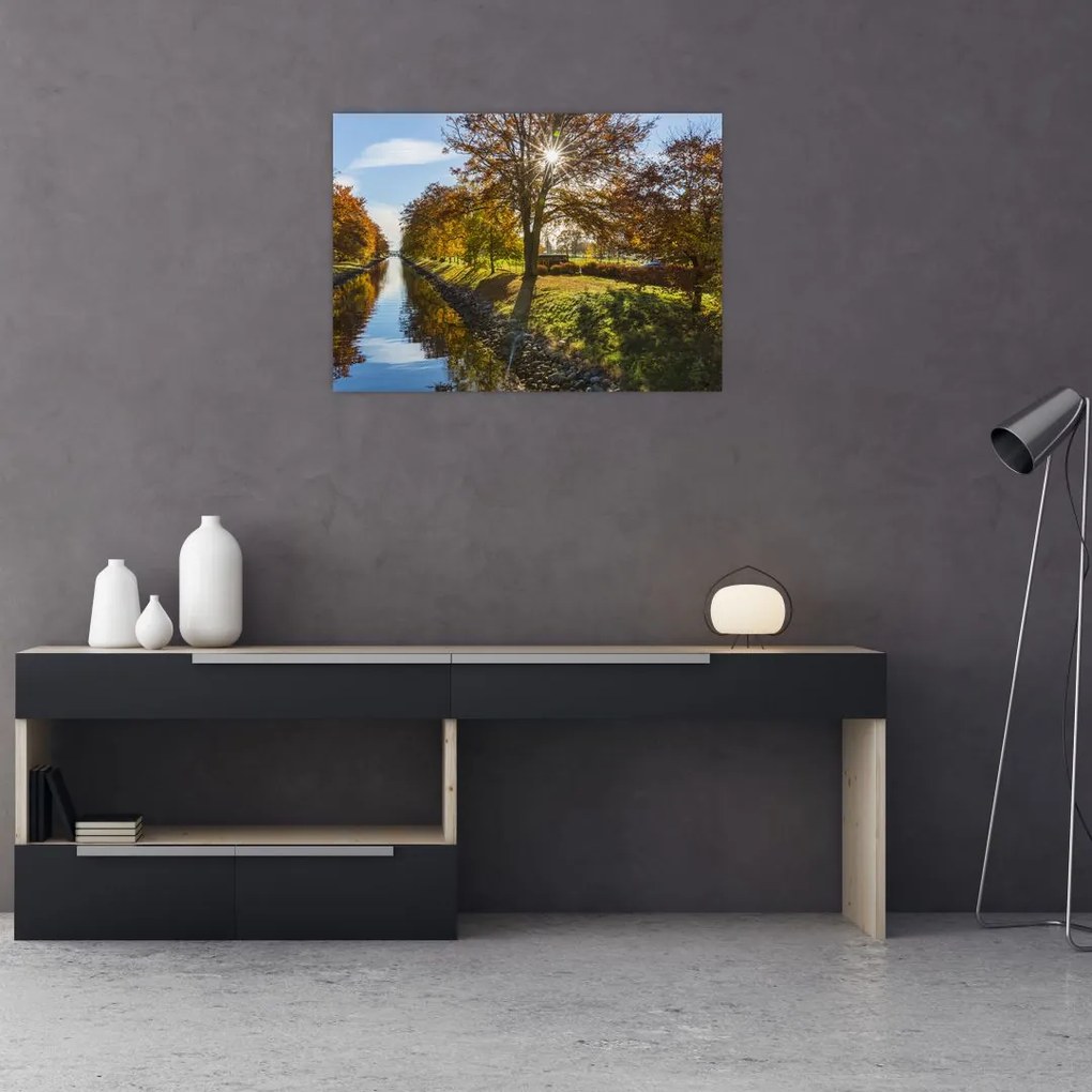 Tablou cu canal de apă (70x50 cm)