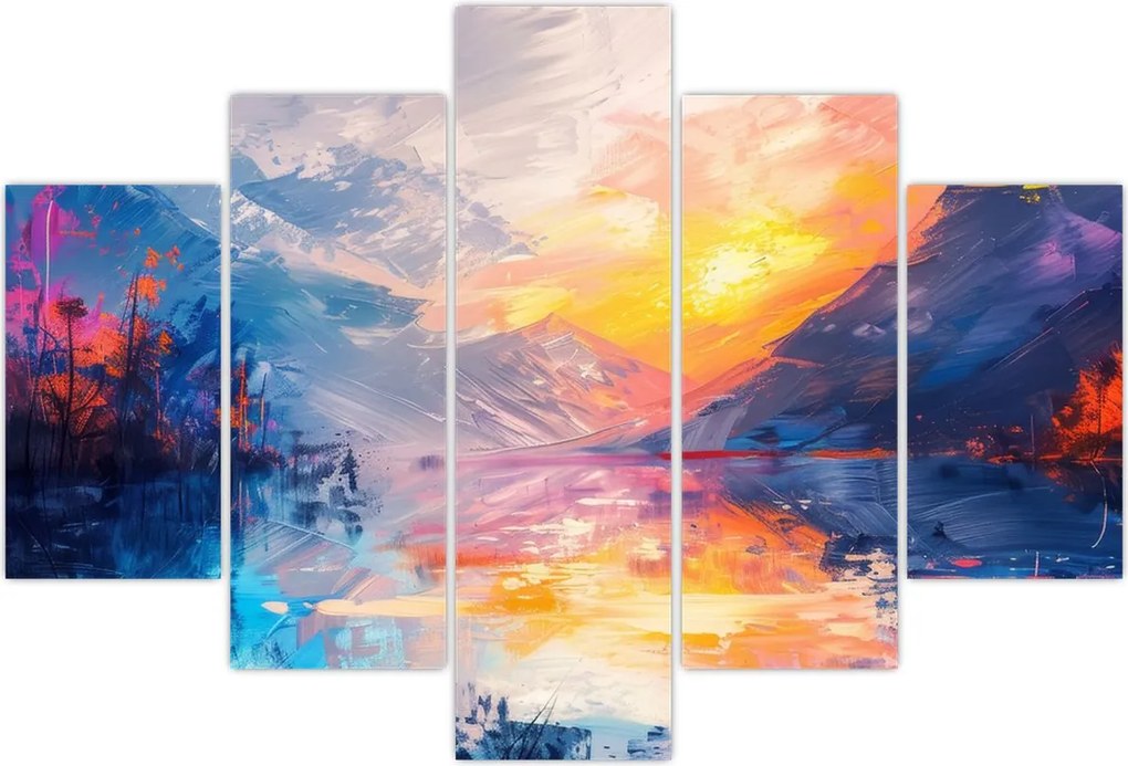 Tablou - Pictura peisajului (150x105 cm)