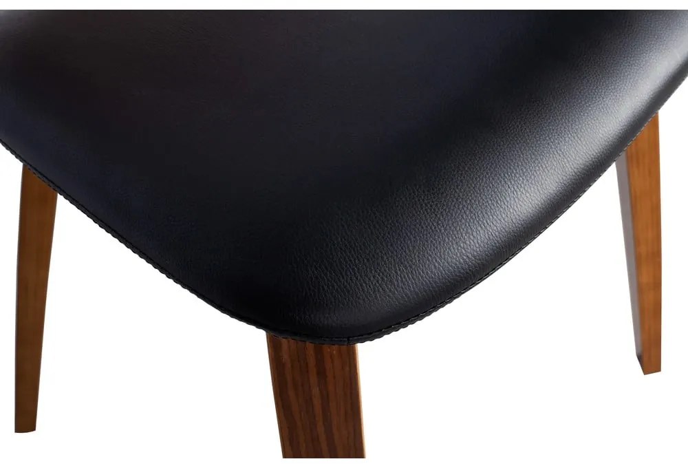 Scaun de dining negru-natural Classic – vtwonen