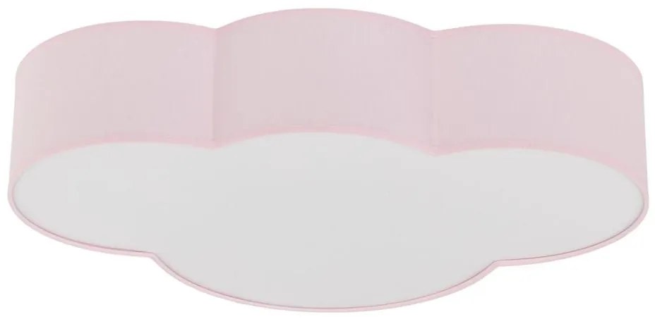 Brilagi - Plafonieră pentru copii NIMBUS 4xE27/15W/230V 46x63 cm, roz