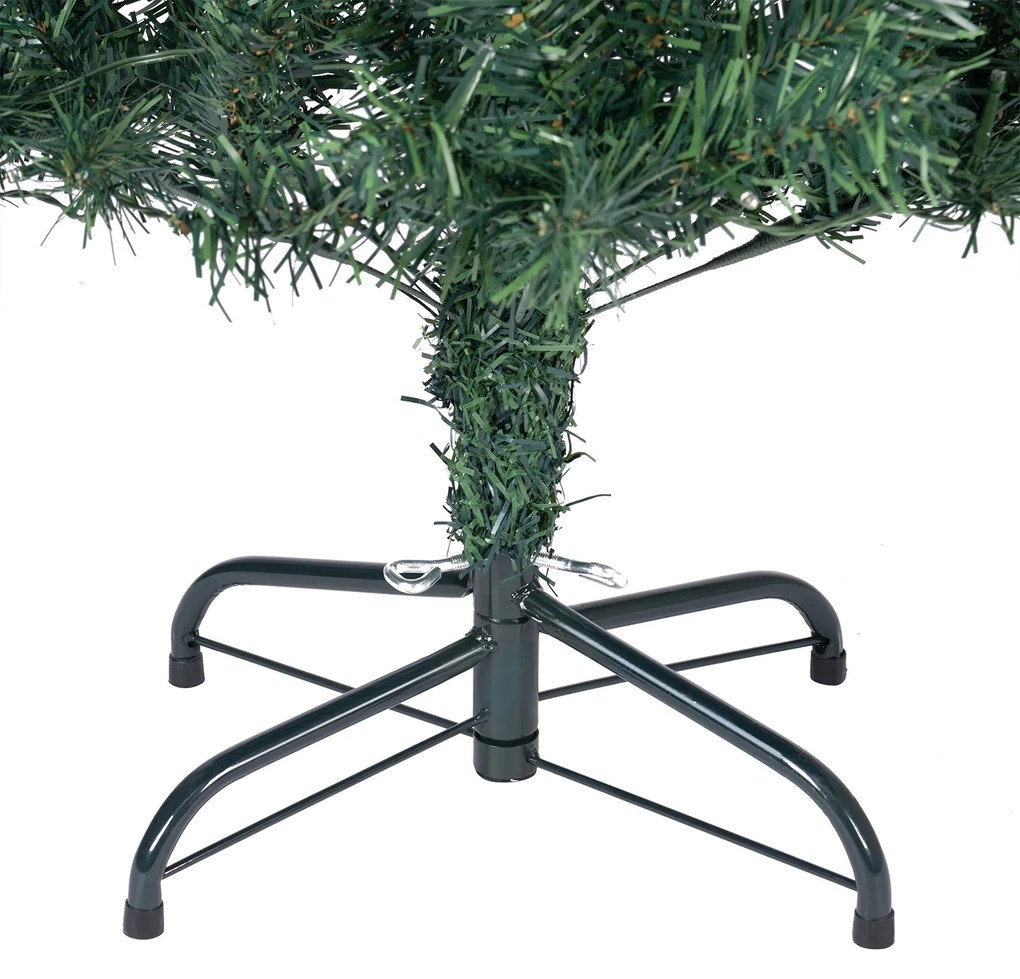 Brad artificial cu lumanari LED - 150 cm