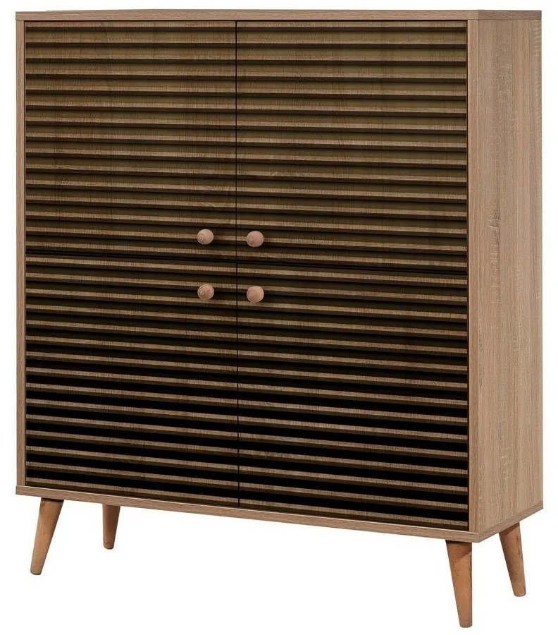 Dulap Mega Sonoma Oak Stripes II