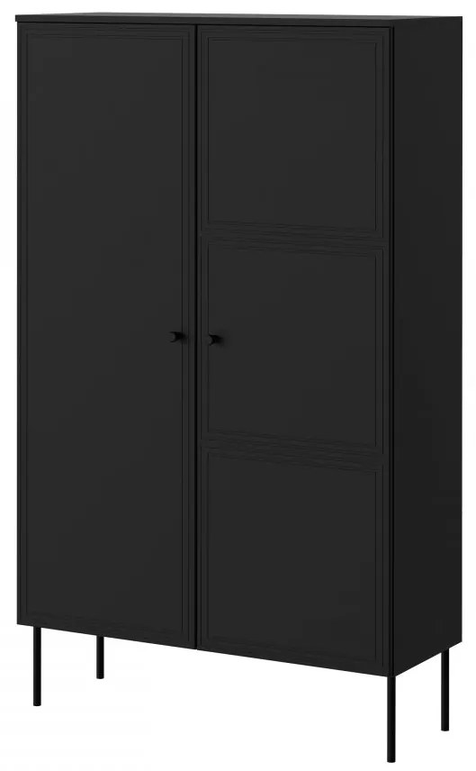 Dulap cu rafturi Godzes Bis (Negru) . 1104634