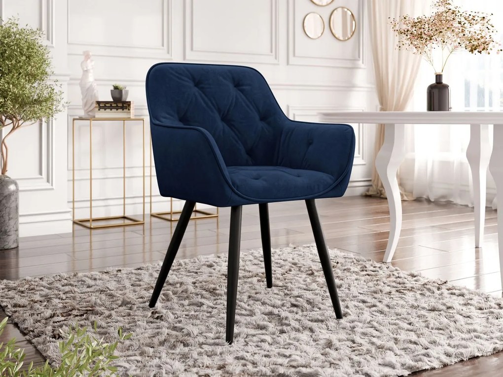 Scaun sufragerie Alunax (Gri + Negru) . 1103365