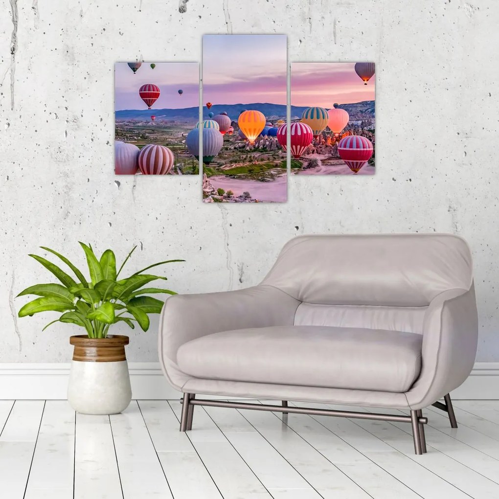 Tablou - Baloane cu aer cald (90x60 cm)