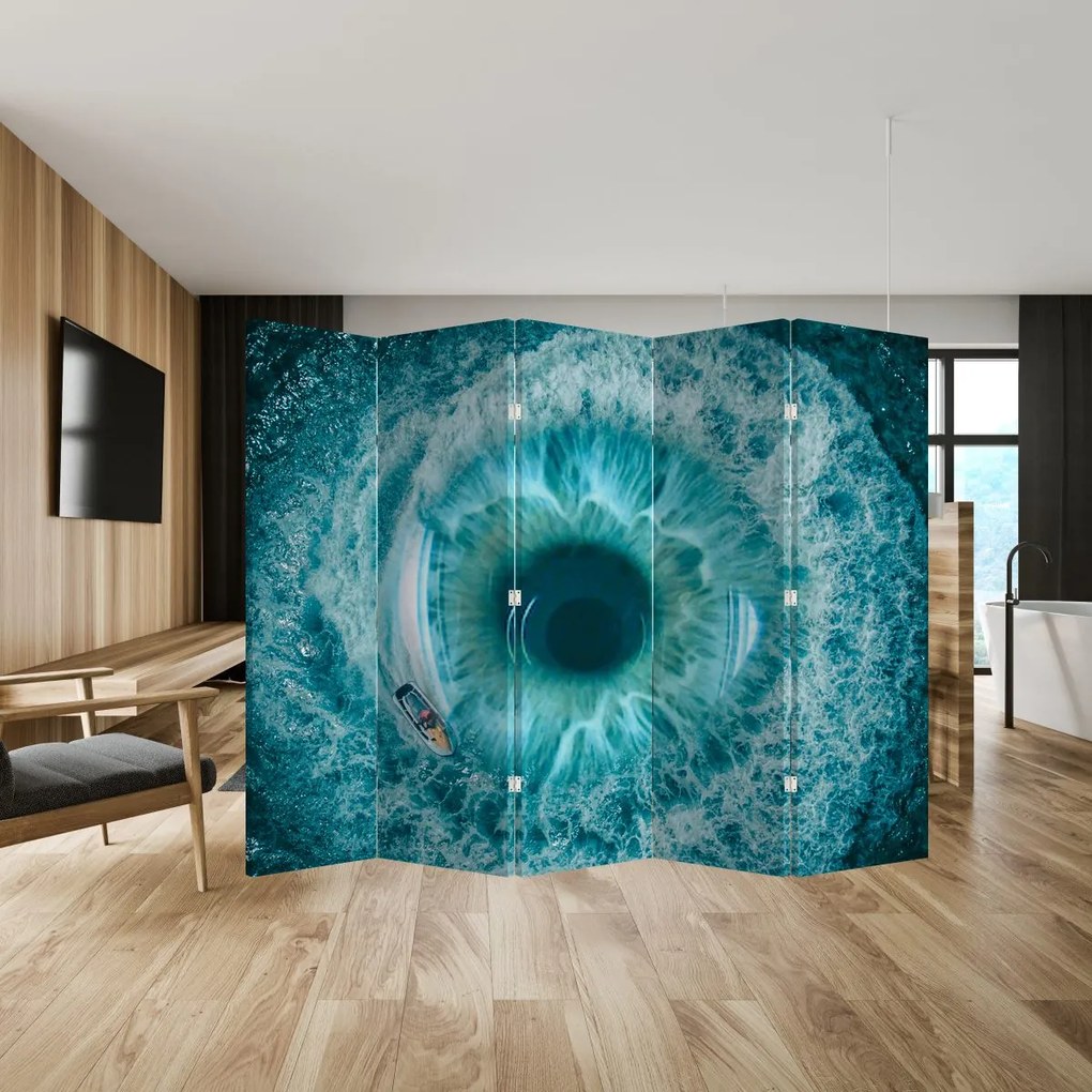Paravan - Marea cu barca (210x170 cm)