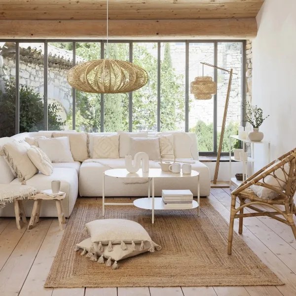 Lampadar Atmosphera LIBY 1xE27/40W/230V bambus