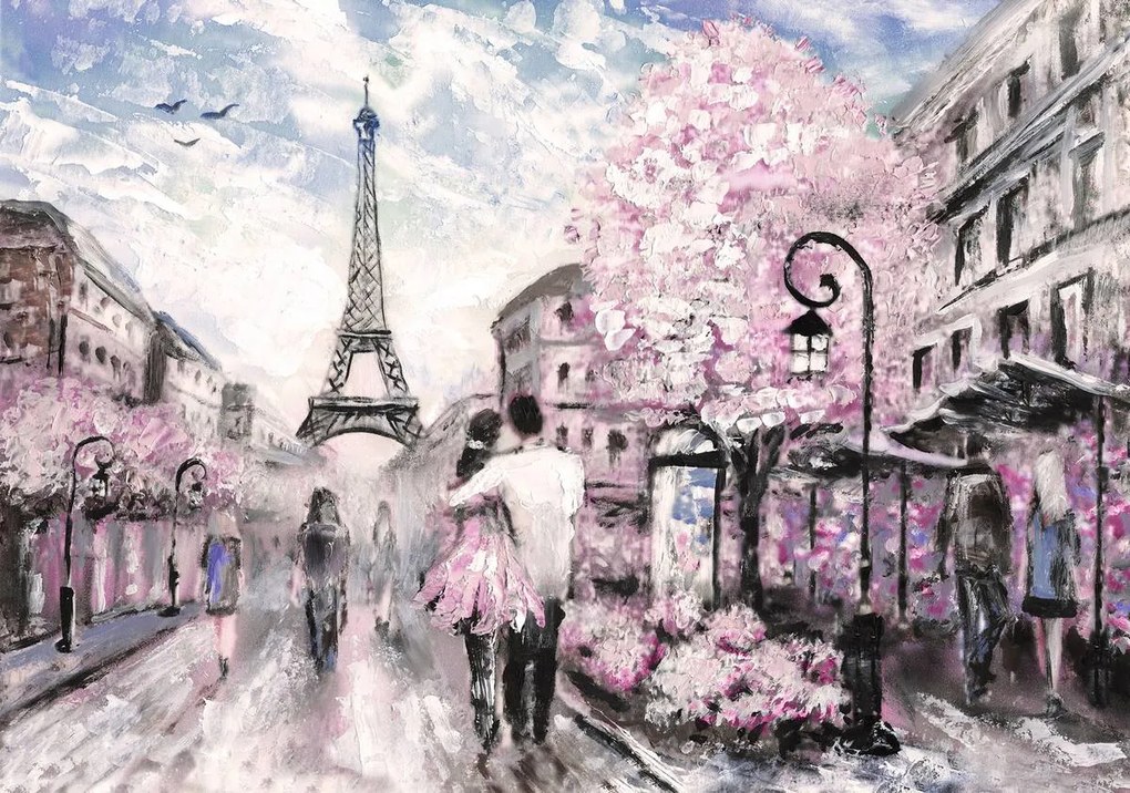 Fototapet - Paris (254x184 cm)