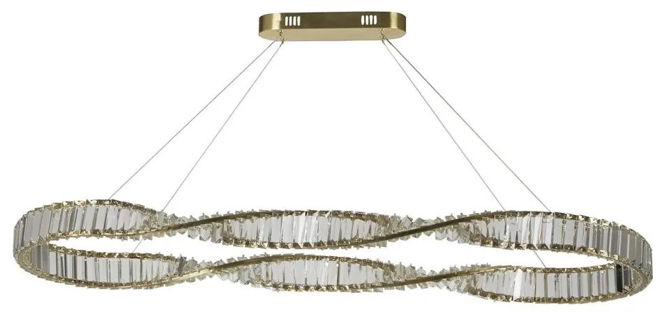 Candelabru LED cristal design lux oval Tier