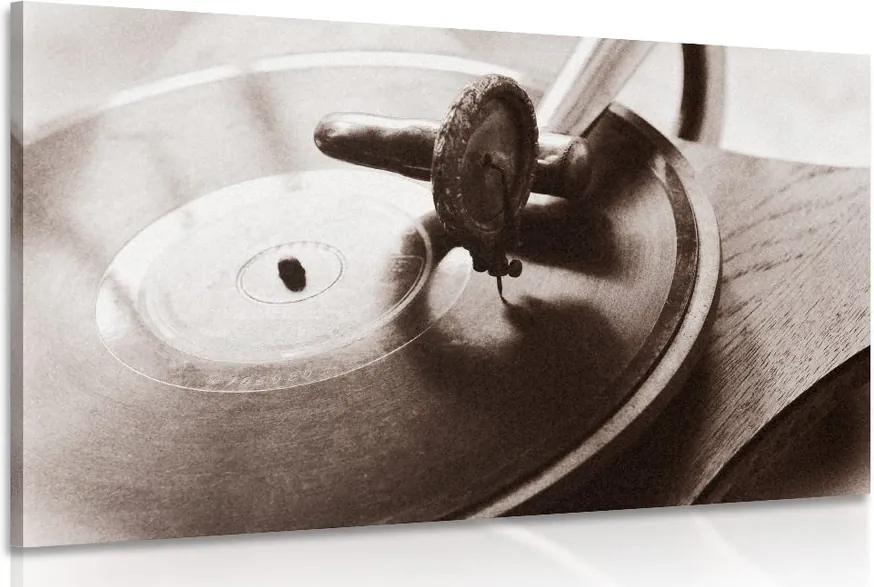 Tablou gramofon antic
