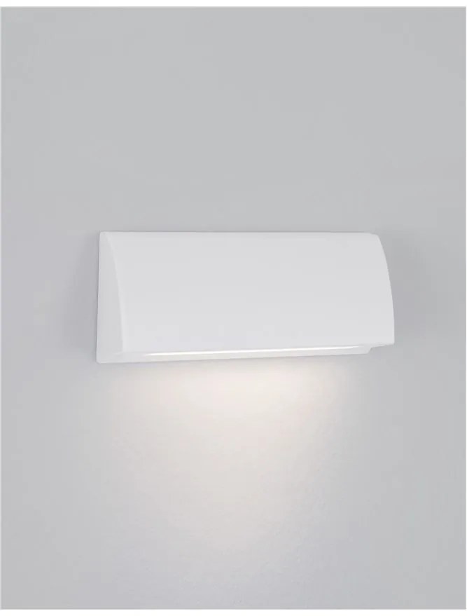 Mini Aplica LED ambientala pentru iluminat exterior IP54 LIV alba
