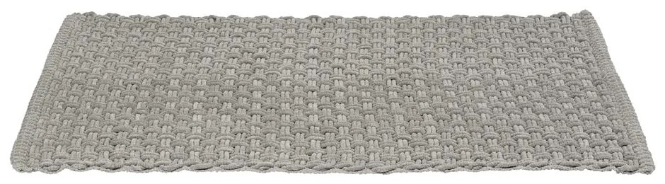 Covoraș de baie gri din material textil 50x80 cm Ecoli – Wenko