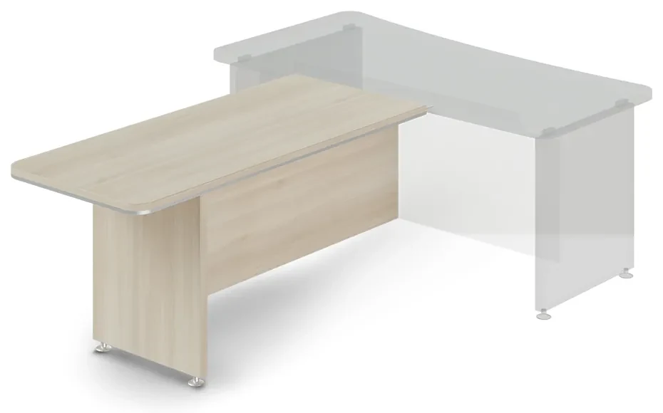 Element executiv TopOffice 160 x 70 cm, salcam deschis
